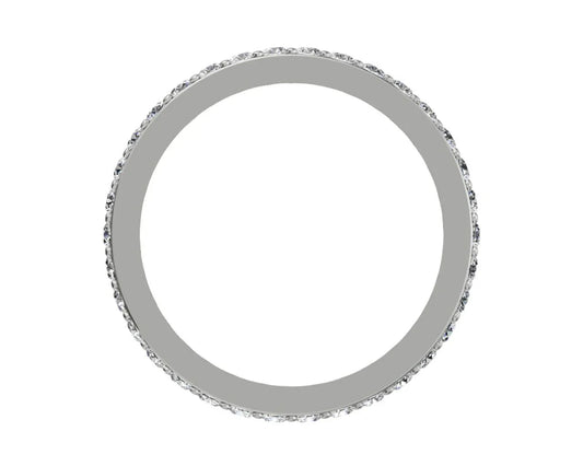 Nicole Eternity diamond band - Jewelslane