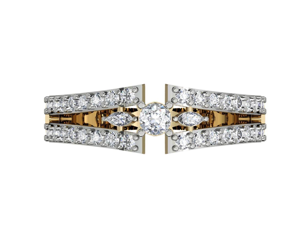 Nina Diamond Engagement Ring - Jewelslane