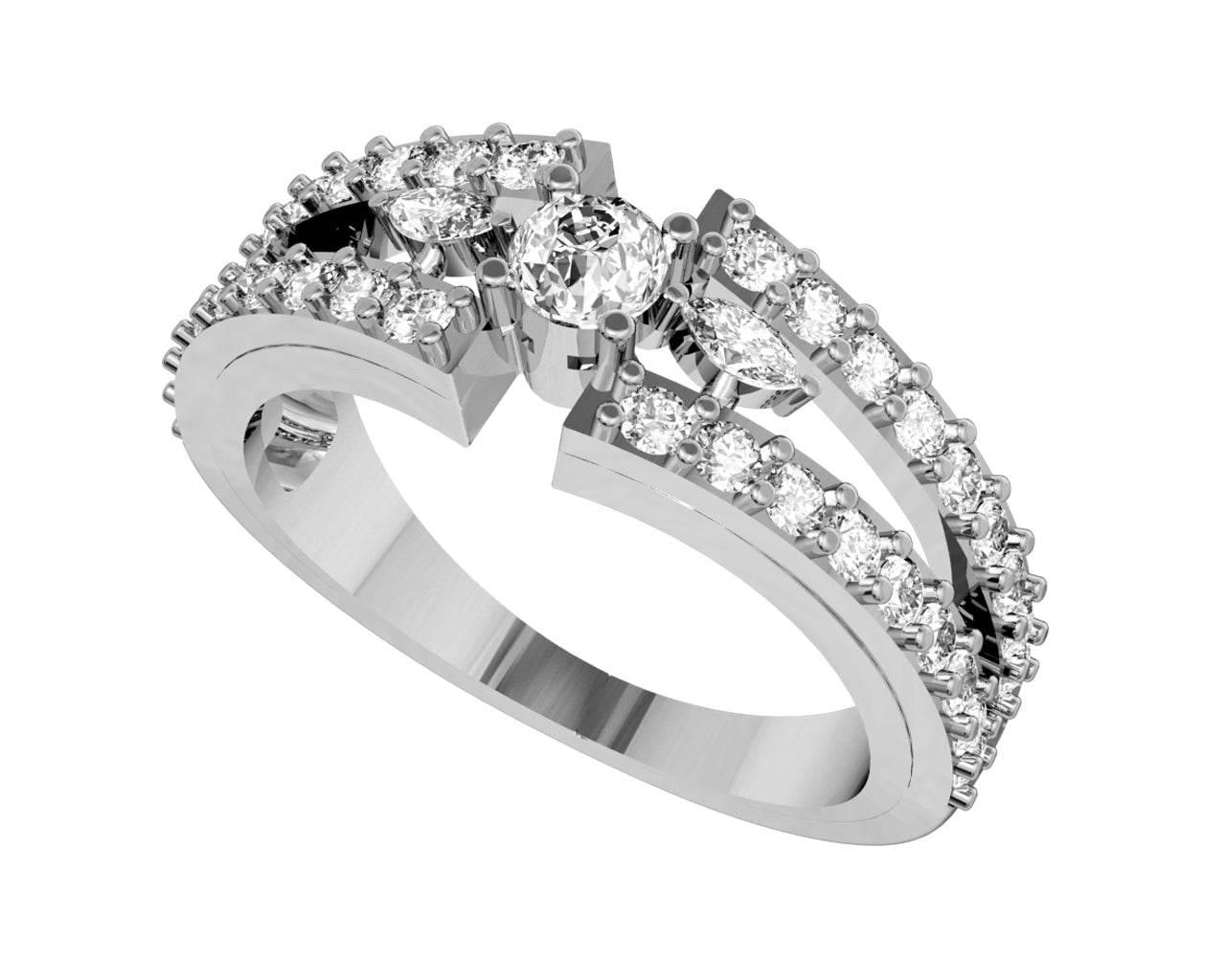 Nina Diamond Engagement Ring - Jewelslane
