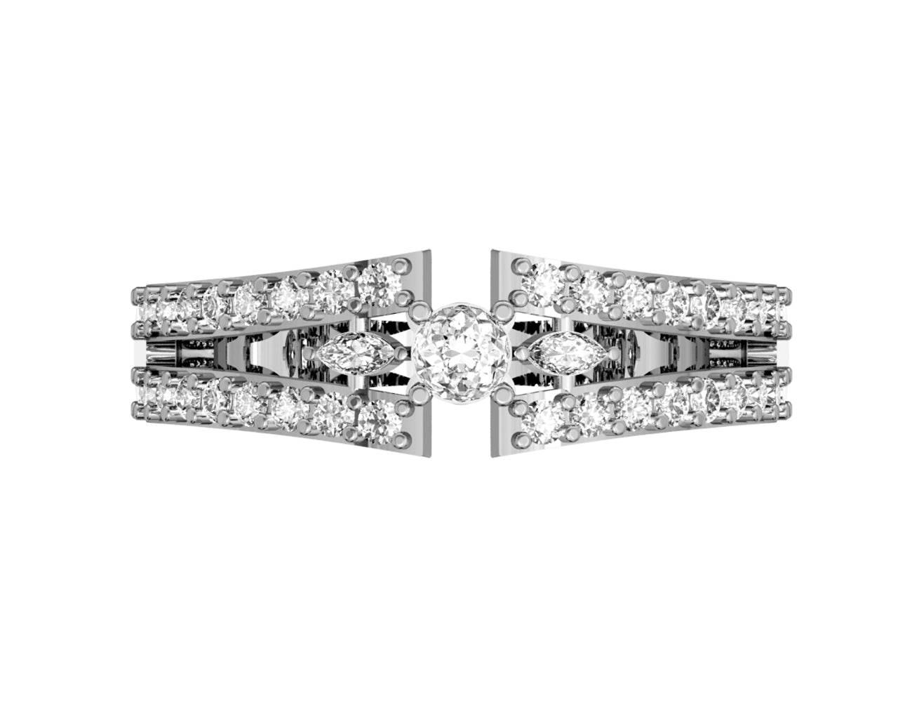 Nina Diamond Engagement Ring - Jewelslane