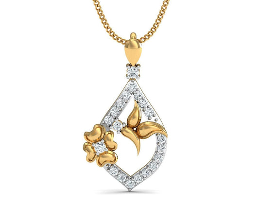 Nitya Delicate Diamond Pendant - Jewelslane