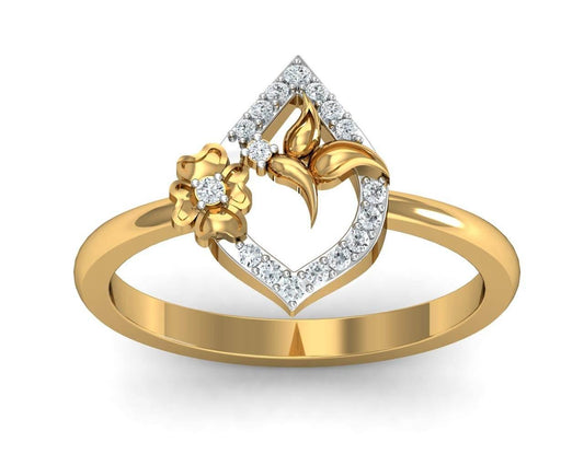 Nitya Diamond Ring - Jewelslane