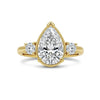 Noel Pear Shape Lab Diamond Solitaire Ring - Jewelslane