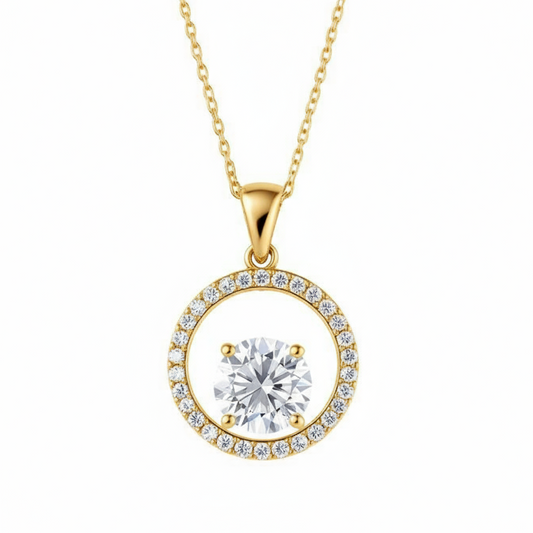Noma Lab Grown Diamond solitaire Pendant - Jewelslane