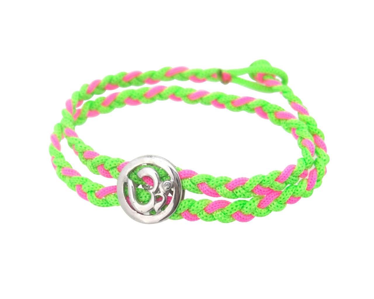 Flourescent Special Om Rakhi Bracelets - Jewelslane