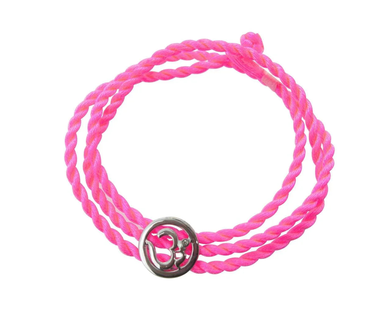 Flourescent Special Om Rakhi Bracelets - Jewelslane