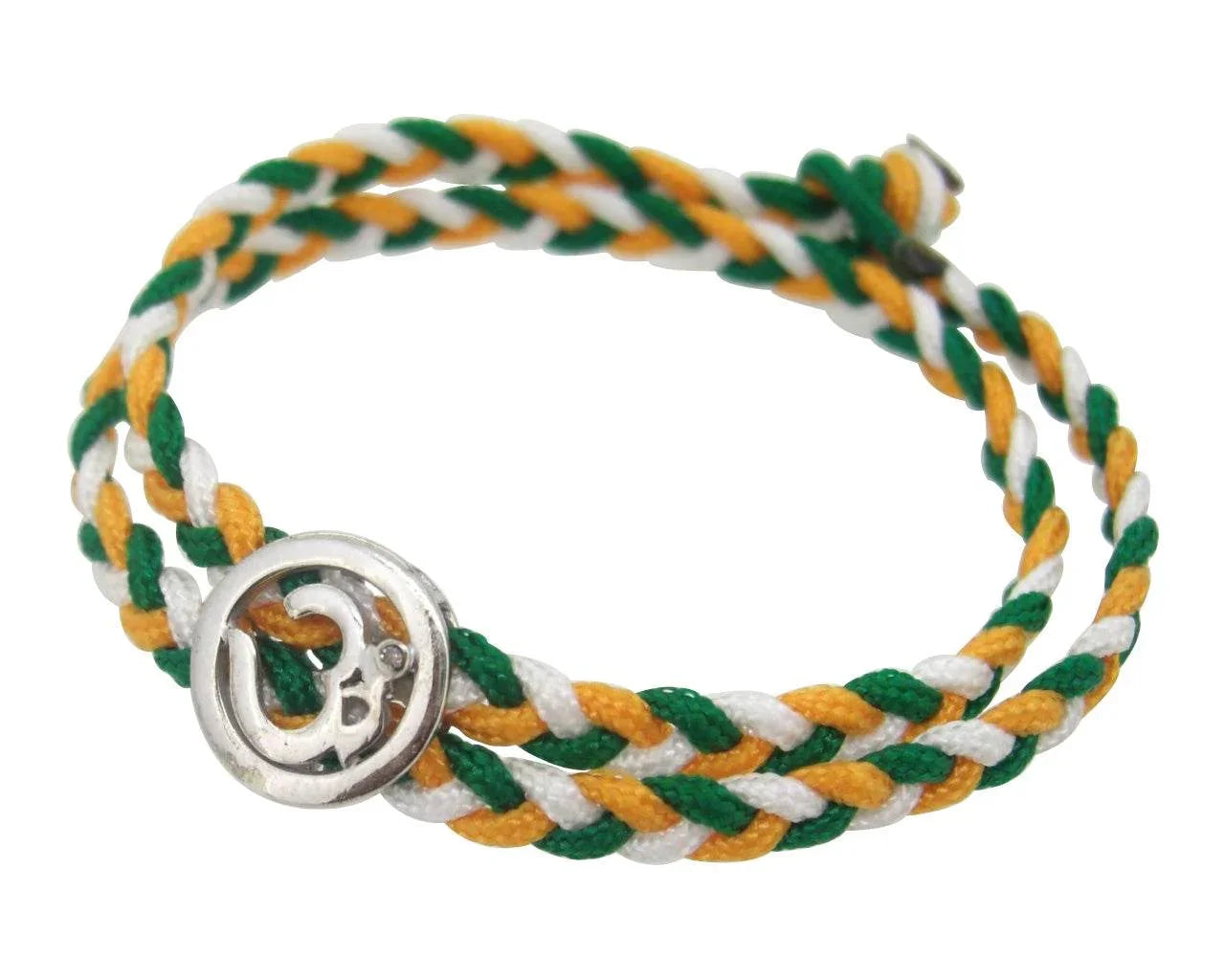 Flourescent Special Om Rakhi Bracelets - Jewelslane