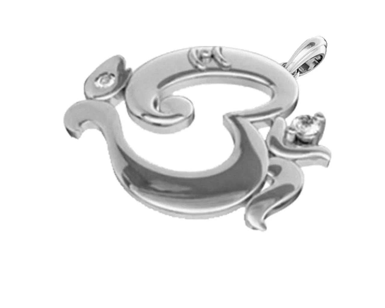 Om Ganesh Gold Pendant - Jewelslane