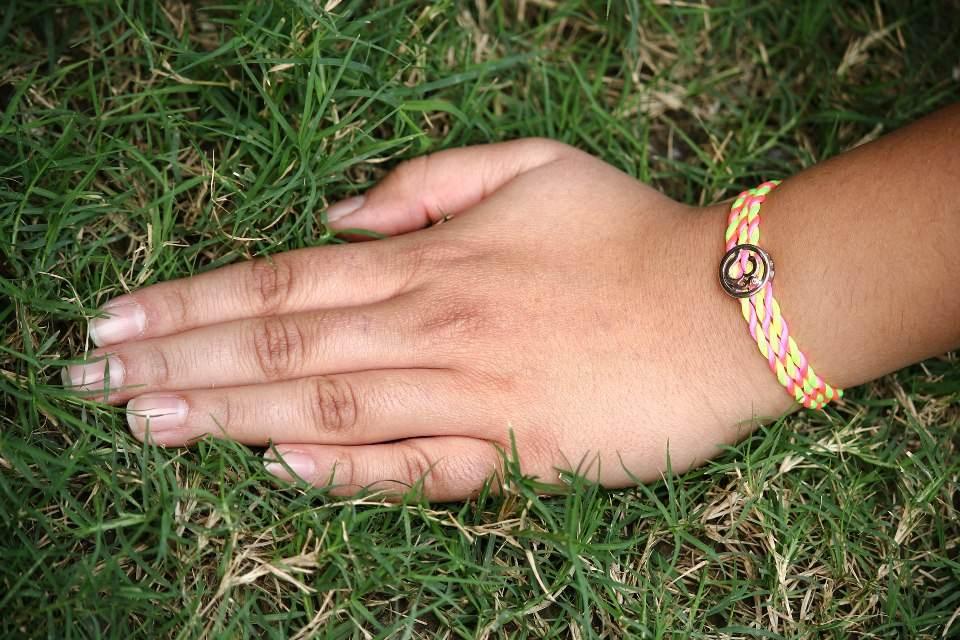 Flourescent Special Om Rakhi Bracelets - Jewelslane