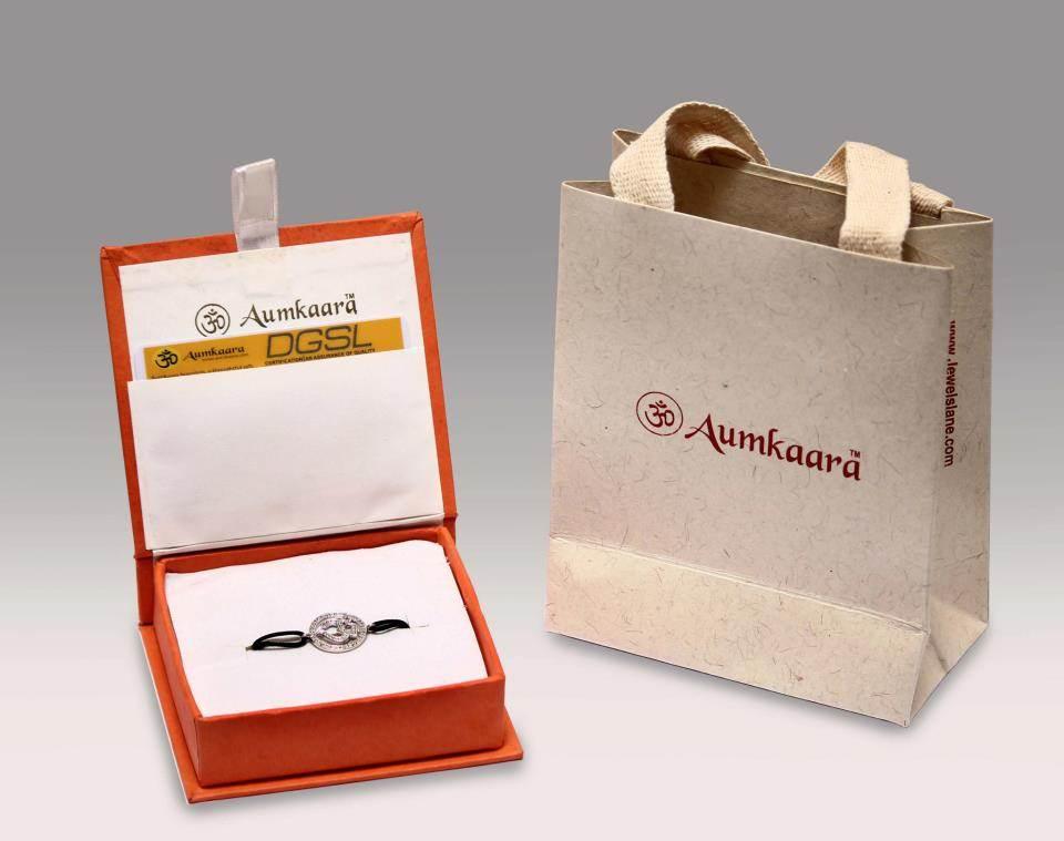 Ik Onkaar Inside Diamond Gold Bracelet - Jewelslane