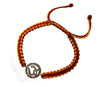 Rakhi Special Om Bracelet in Silver with 42 Certified Diamonds - Jewelslane