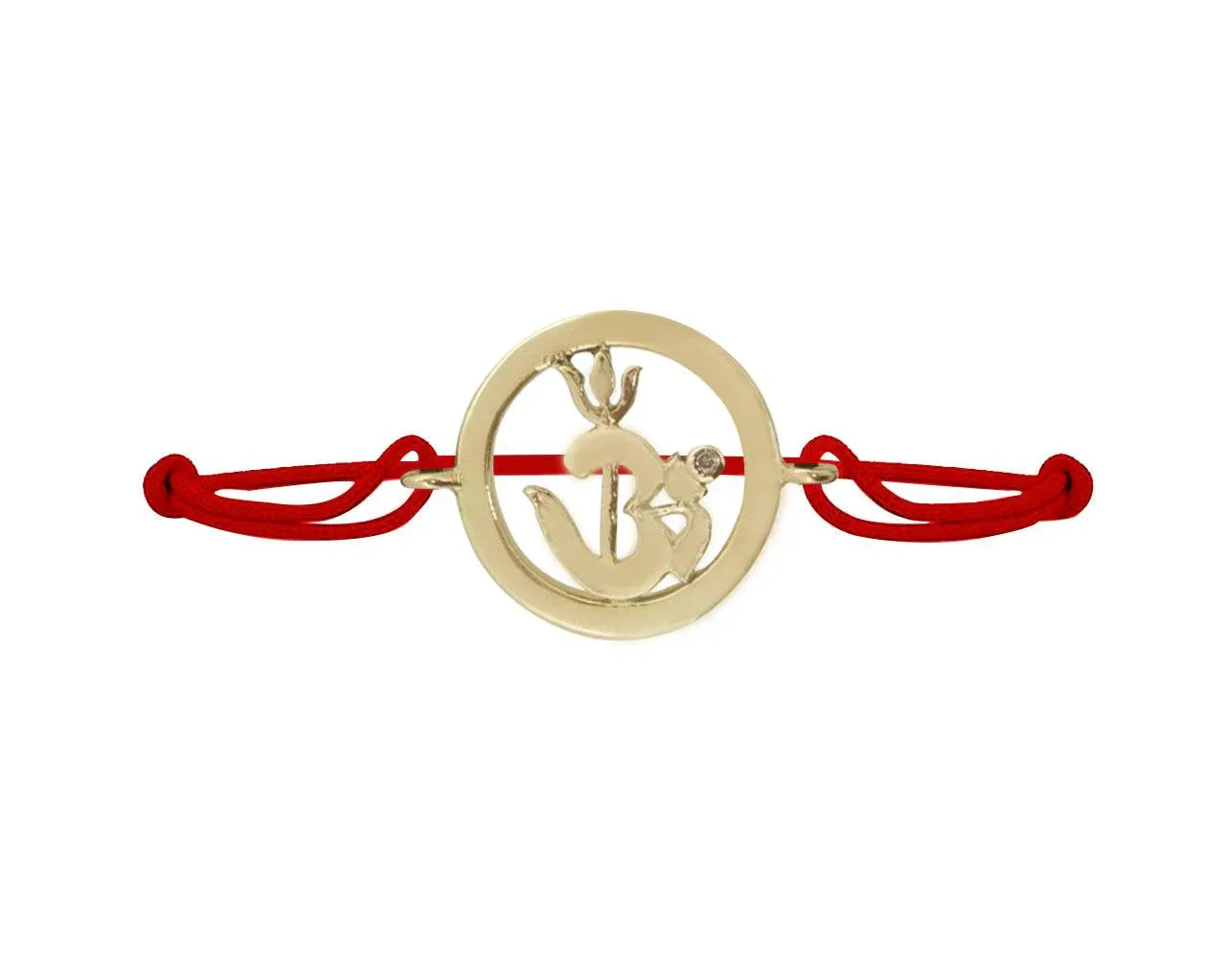 Om Shakti in Gold - Jewelslane