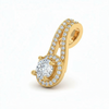 Pabla Lab Grown Diamond Solitaire Pendant - jewelslane