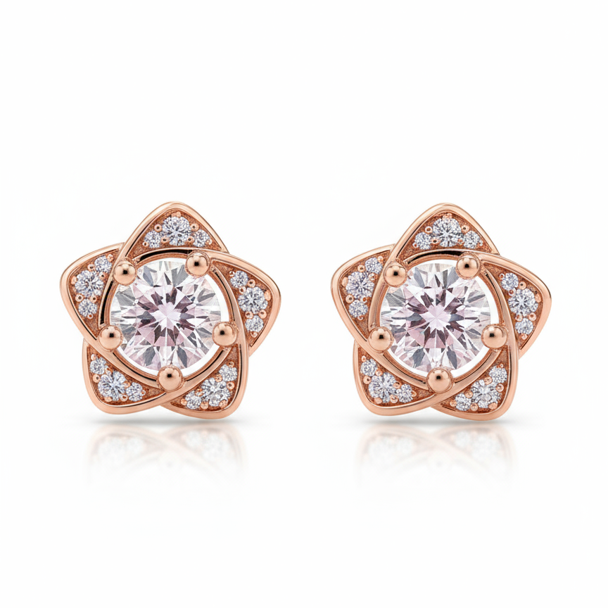 Paget Lab Grown Diamond Earrings - Jewelslane