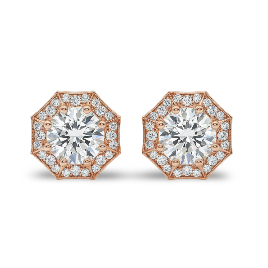 Paige Lab Grown Diamond Earrings - Jewelslane