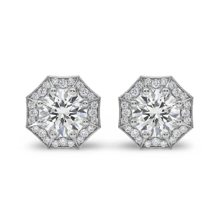 Paige Lab Grown Diamond Earrings - Jewelslane