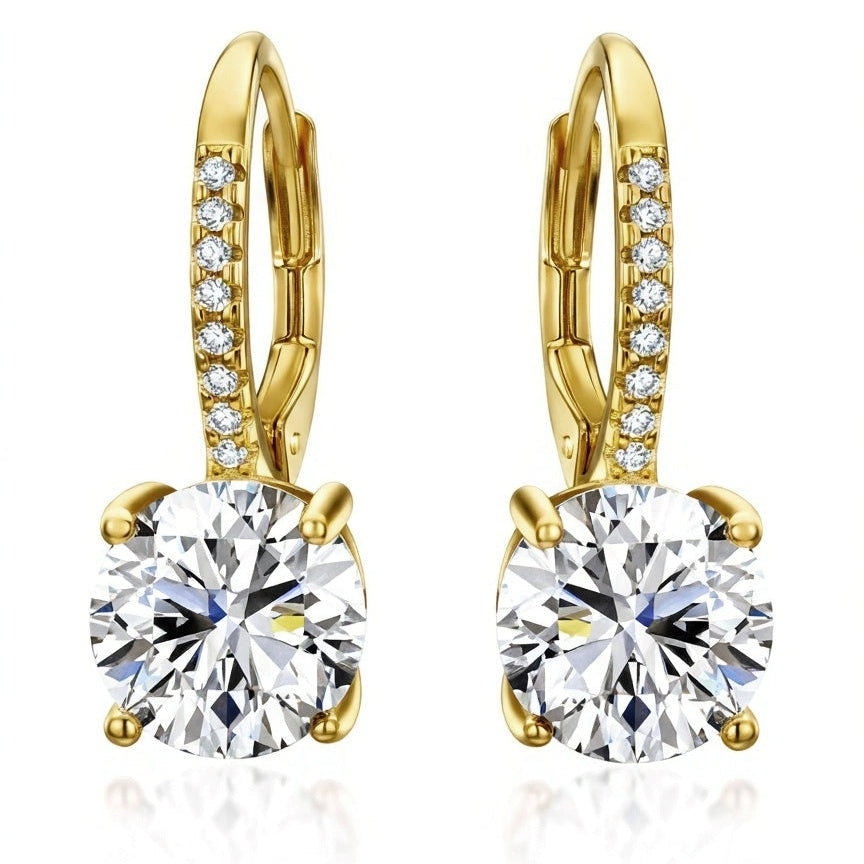 Paloma Lab grown Diamond Hoop Earrings - Jewelslane