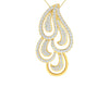 Pamela Diamond Pendant in Gold - Jewelslane
