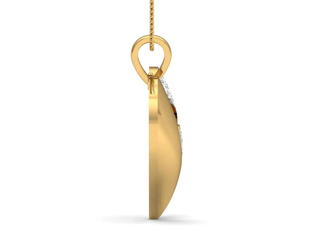 Pana Diamond Heart Pendant - Jewelslane