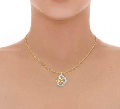 Resa Diamond Pendant - Jewelslane
