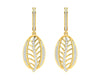 Perry Diamond Earrings in Gold - Jewelslane