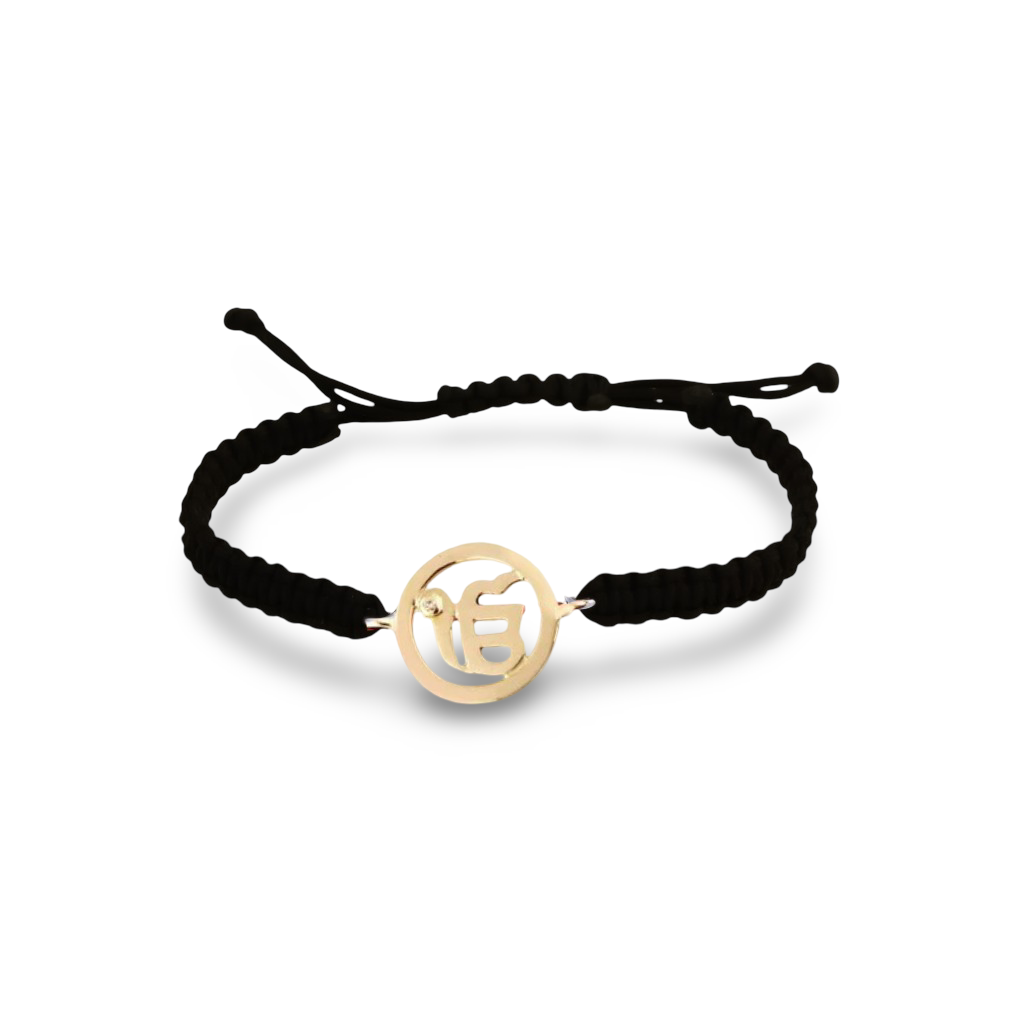 Ik Onkar Gold Bracelet - Jewelslane