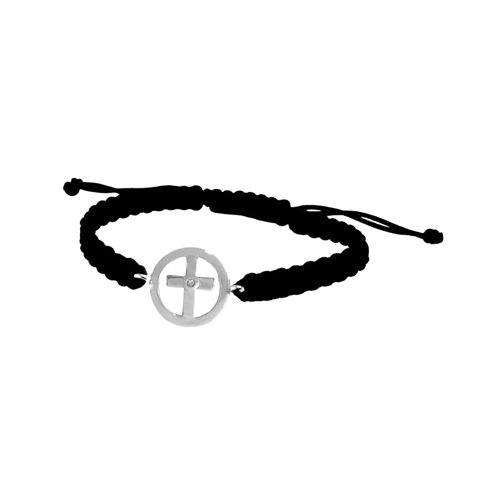Cross Bracelet in Silver - Jewelslane
