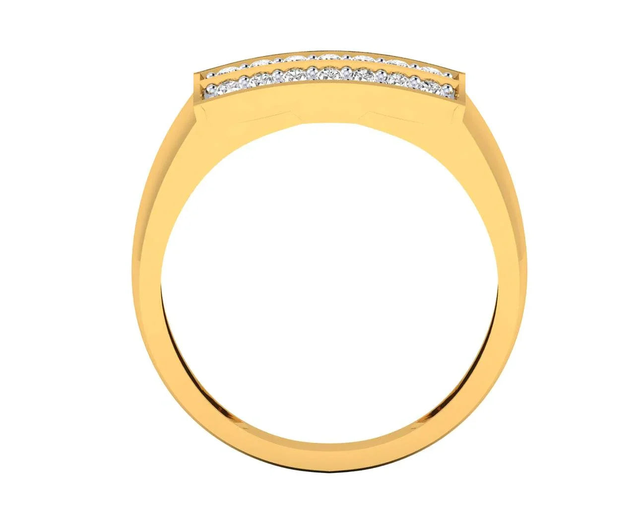 Pratt diamond ring in 18k Gold - Jewelslane