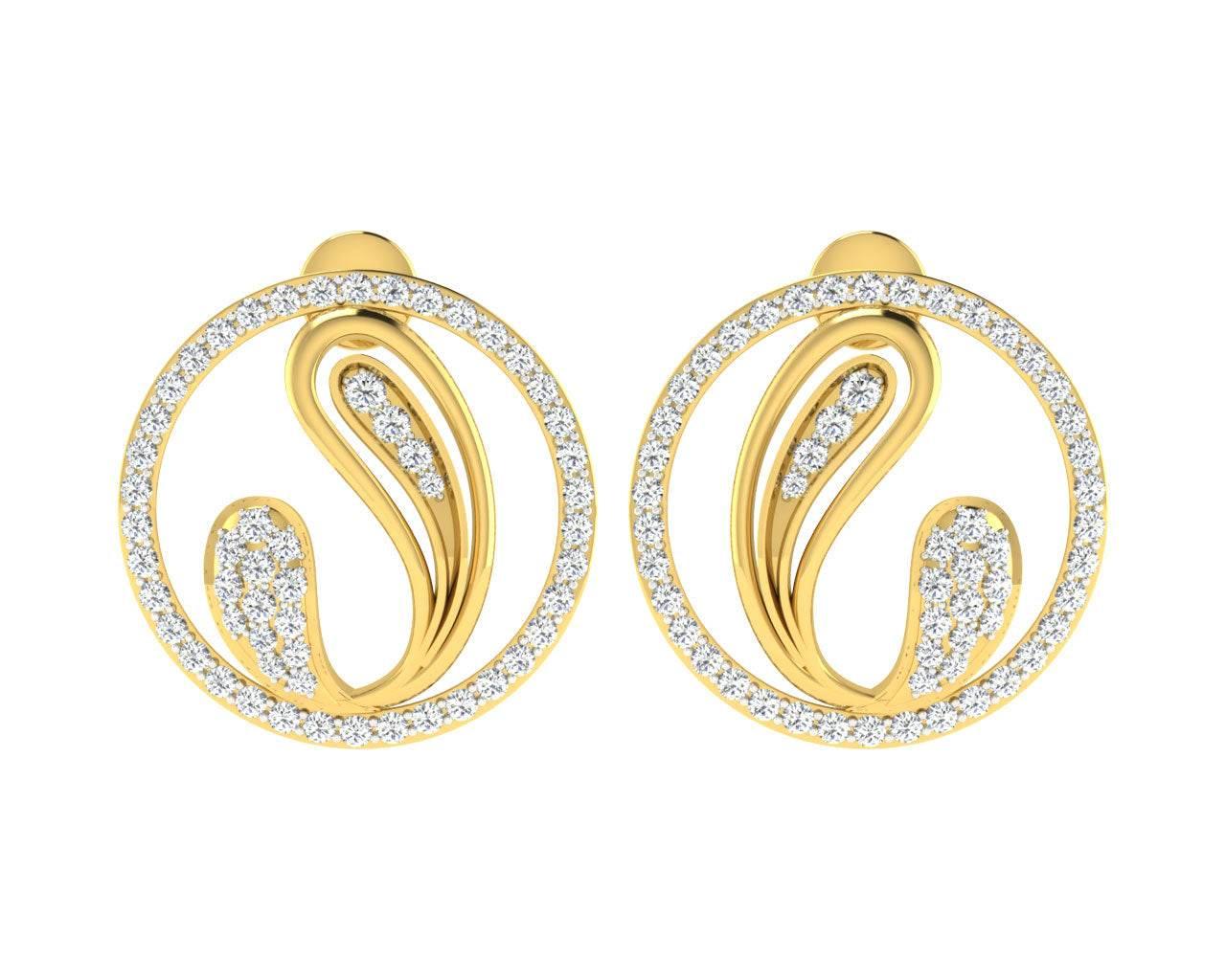 Rainie Diamond Earrings - Jewelslane