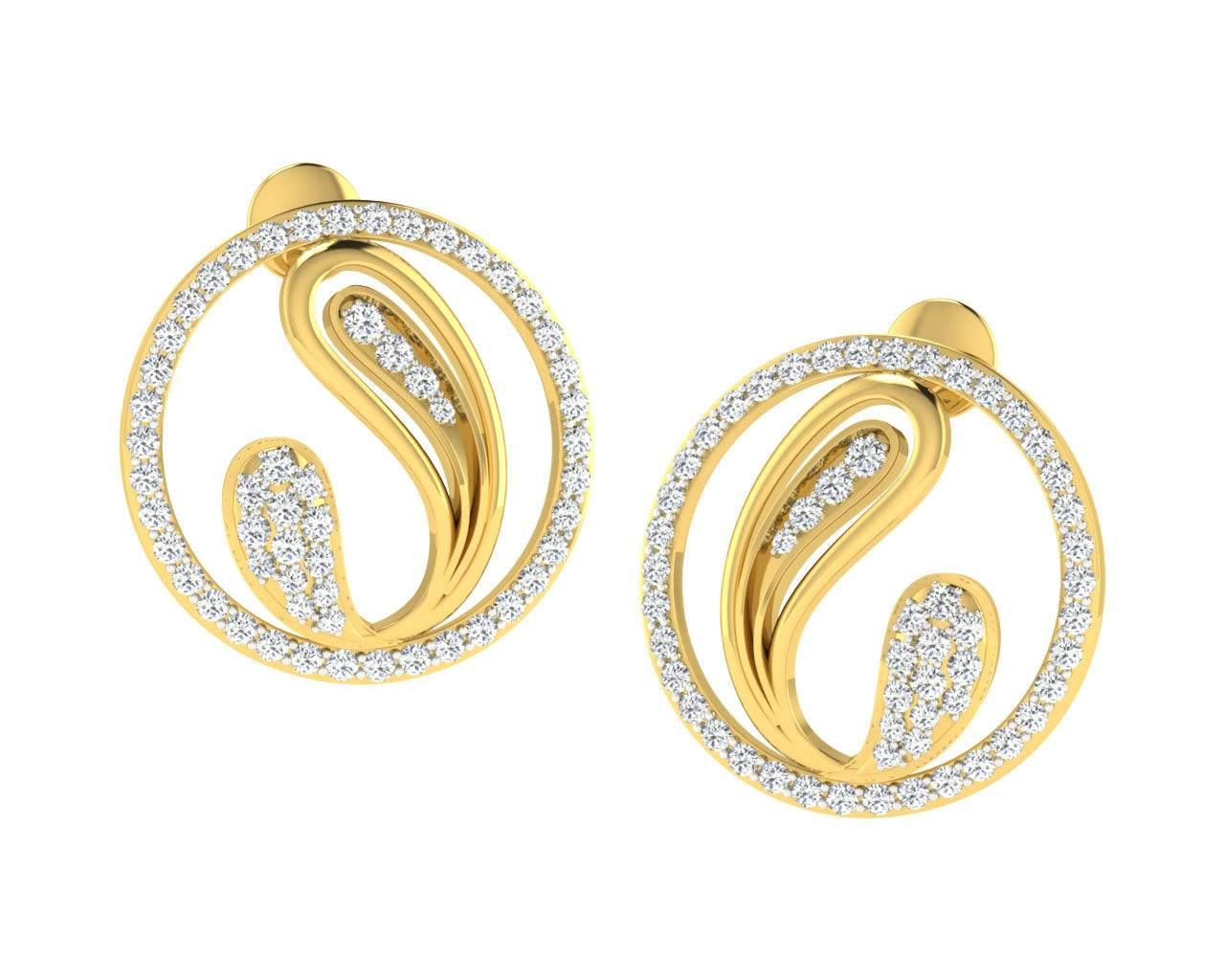 Rainie Diamond Earrings - Jewelslane