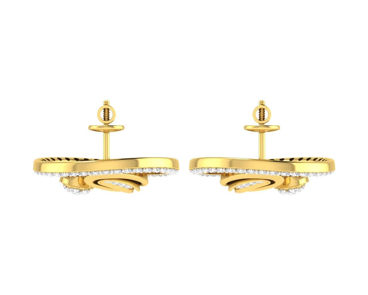 Rainie Diamond Earrings - Jewelslane