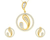 Rainie Diamond Earrings & Pendant Set - Jewelslane