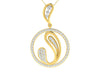 Rainie Diamond Pendant in Gold - Jewelslane