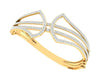 Rami Diamond half bangle - Jewelslane
