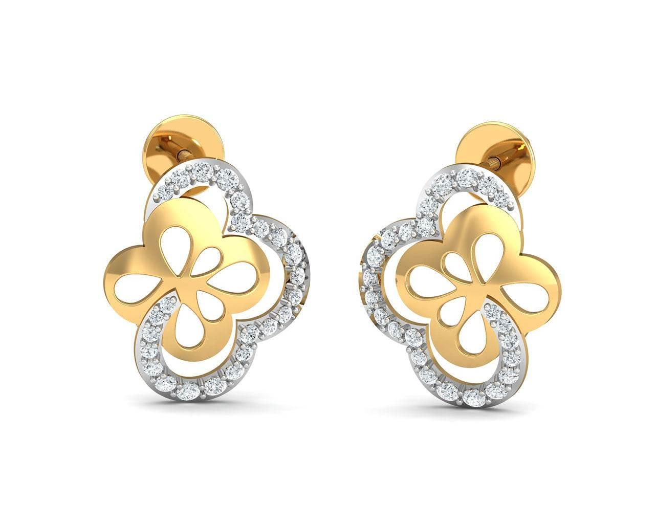 Resa Diamond Earrings - Jewelslane