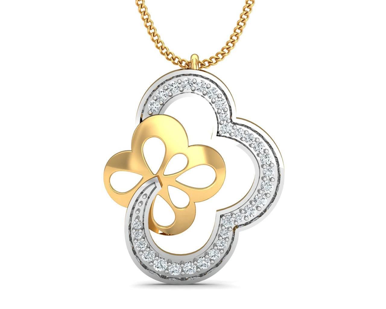 Resa Diamond Pendant - Jewelslane