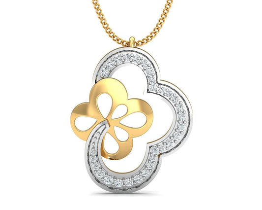 Resa Diamond Pendant - Jewelslane