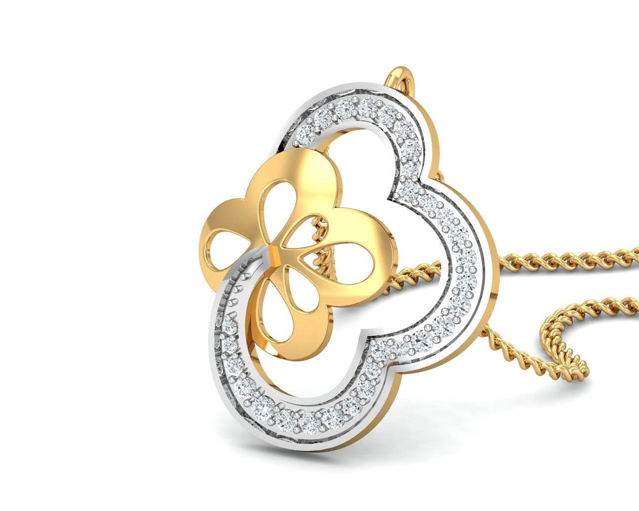 Resa Diamond Pendant - Jewelslane