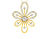 Rhea Diamond Pendant in Gold - Jewelslane