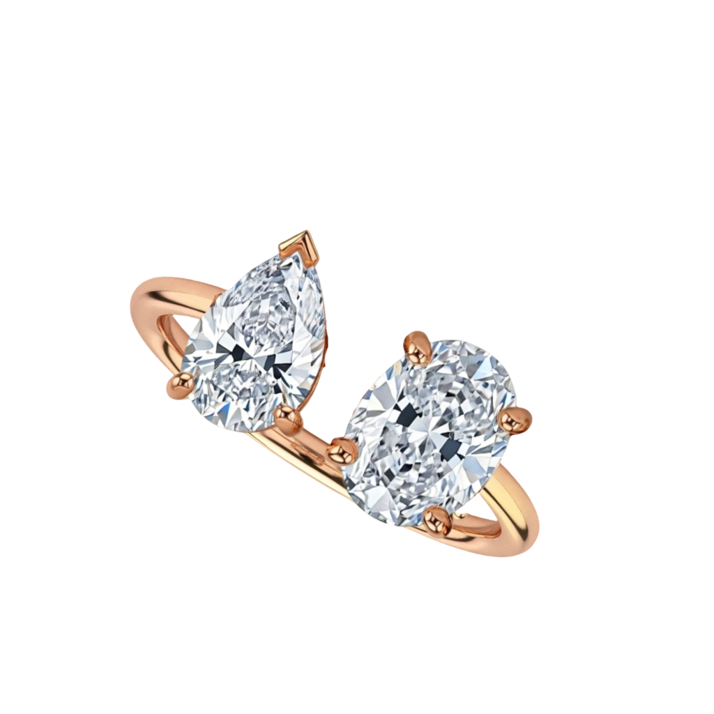 Ria Lab Grown Diamond Solitaire ring - Jewelslane