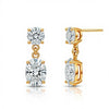 Rica Lab Grown Diamond Solitaire Earrings - Jewelslane