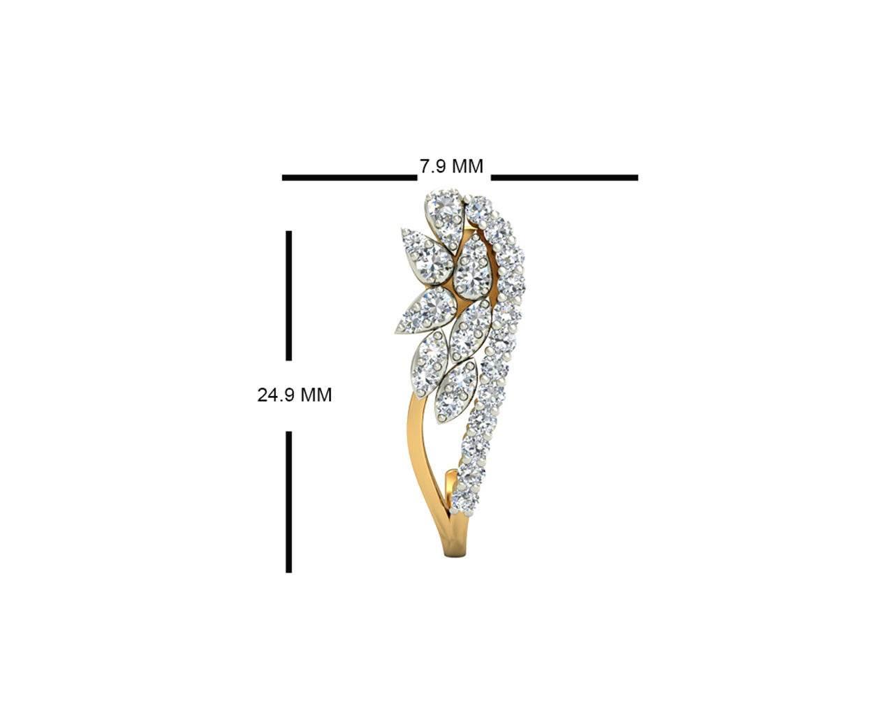 Rili Diamond Half Balis - Jewelslane