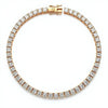 Rory Princess Cut Lab diamond Tennis Necklace - Jewelslane