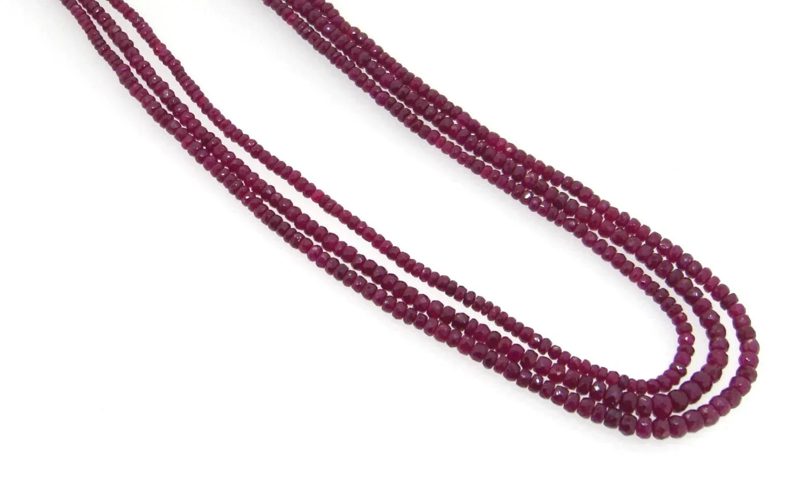 Ruby Beads Necklace - Jewelslane