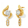 Sabia Lab diamond Delicate Drop earrings - Jewelslane