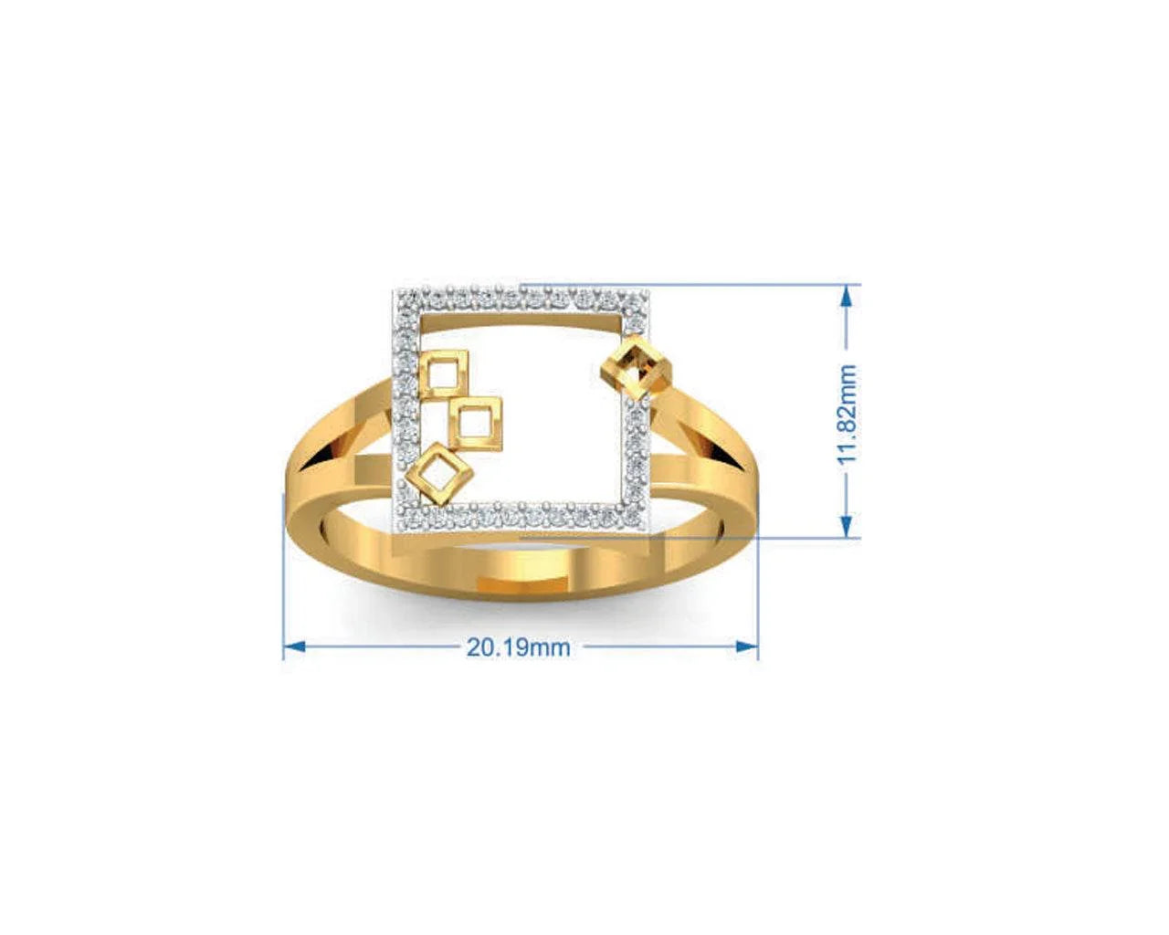 Sabina Diamond Ring - Jewelslane