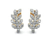 Sain Diamond Earring Half Balis in Gold - Jewelslane