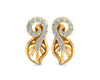 Sama Designer Diamond Earrings in gold - Jewelslane