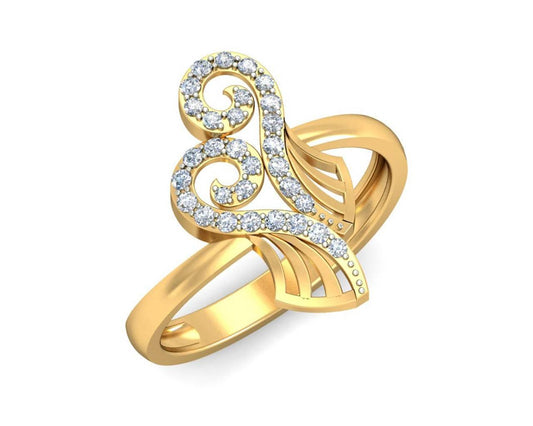 Sana Diamond Ring in 14k Gold - Jewelslane