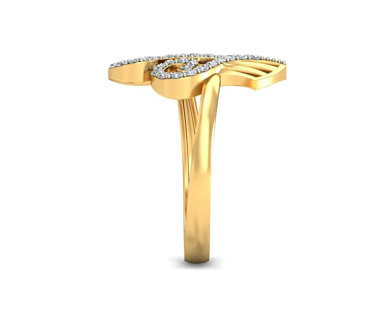 Sana Diamond Ring in 14k Gold - Jewelslane
